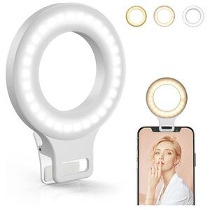 Clip on Ring Light/Selfie Light